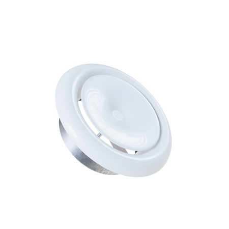 Difuzor DEC DVS 125 mm s montážním rámečkem, přívod vzduchu Pe-flex SR-S125