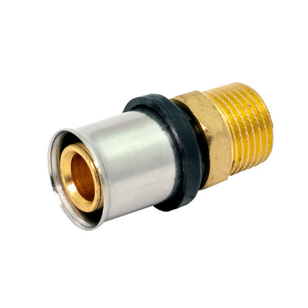 Lisovací šroubový konektor GZ 16 x 1/2" PS+ 901 Perfexim 62-901-1615-000