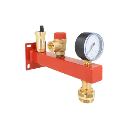 Bezpečnostní skupina pro ústřední topení Afriso BSS GW 3/4" MS 1,5 bar s rychlospojkou GW 3/4" 9061110