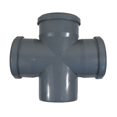 Vnitřní kanalizační příčka fi 50x50/87 stupňů DYKA