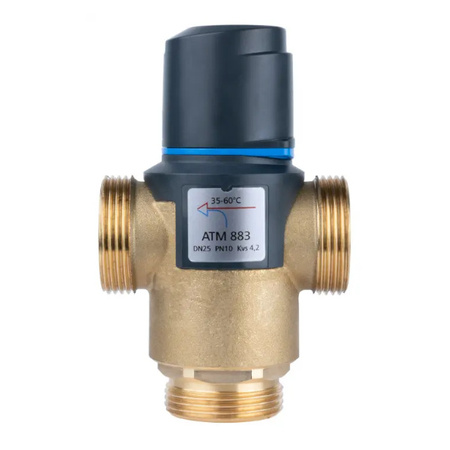 Termostatický směšovací ventil ATM 883, GZ 1 1/4", 35-60°C, Kvs 4.2 AFRISO 1288310
