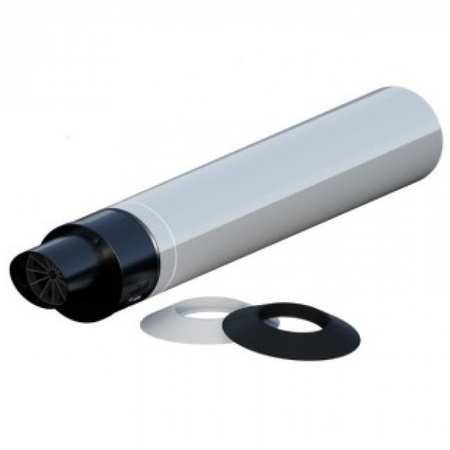 Vývod horizontální koaxiální DN60/100 MM PP-AL Ricom PP60/100WD