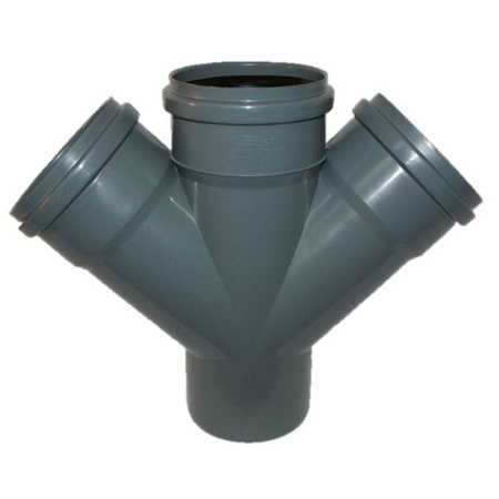 Vnitřní kanalizační potrubí, průměr 110/45 stupňů PP