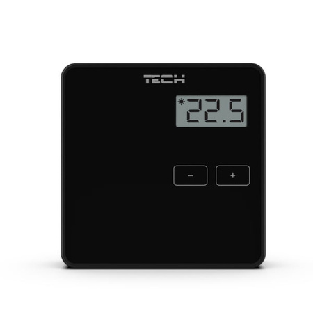 Tech ST-294 v1 drátový pokojový regulátor, černý WG.11.0458
