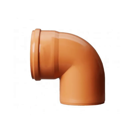 PVC vnější koleno odpadní 110/87 DYKA