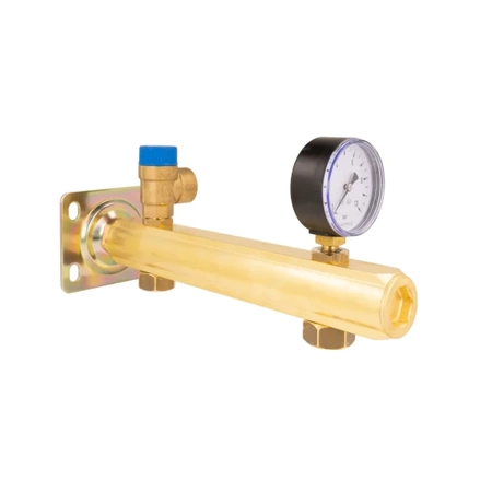 Bezpečnostní skupina c.w.u. s připojením k membránové nádobě BSB GW3/4", MSW 6 bar, manometr 0-10 bar AFRISO 9062000