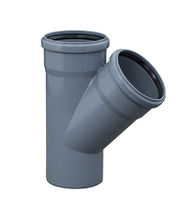 Odpaliště pro vnitřní kanalizaci PP 50x50/45 DYKA