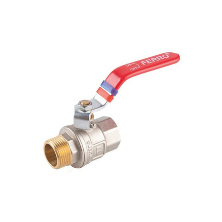 Šroubovací kulový kohout s pákou 5/4" F-Power FERRO KFP41