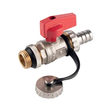 Vypouštěcí kulový kohout s těsněním, šroubovací 1/2" F-Comfort Ferro ZSUN1