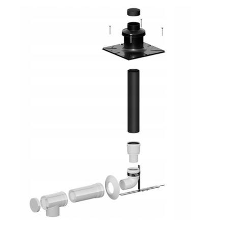 Připojovací sada ZB-14 pro průměr hřídele 80/125 Ricom