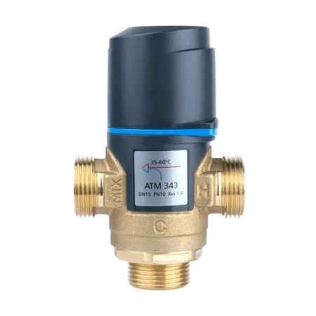 Termostatický směšovací ventil ATM 343 G3/4, 35-60°C, Kvs 1.6 AFRISO 1234310