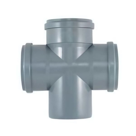 Vnitřní kanalizační potrubí, průměr 110x50/90 stupňů PP