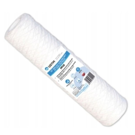 Filtrační vložka na vodu 10' řetězec 20 mikronů PP 20 USTM UM/PP20M