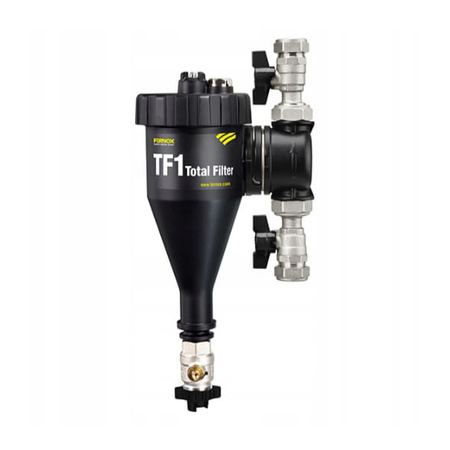 Magnetický filtr TF1 Total 1" s ventily FERNOX 62395