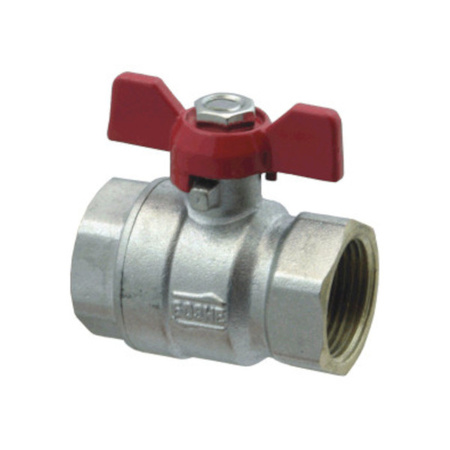 Kulový kohout PREMIUM 1" GW-GW s klapkou DN25 Goshe 0200.063