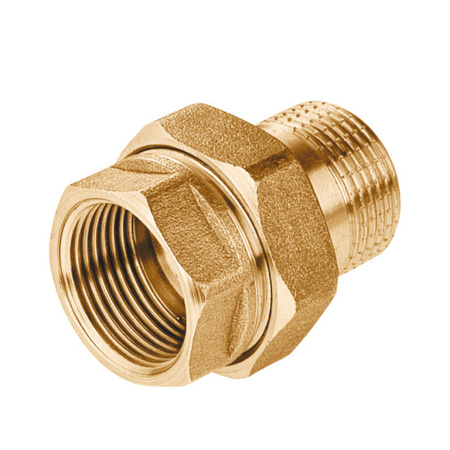 Mosazné šroubení s O-kroužkem 1 1/2" rovný Perfexim 1046