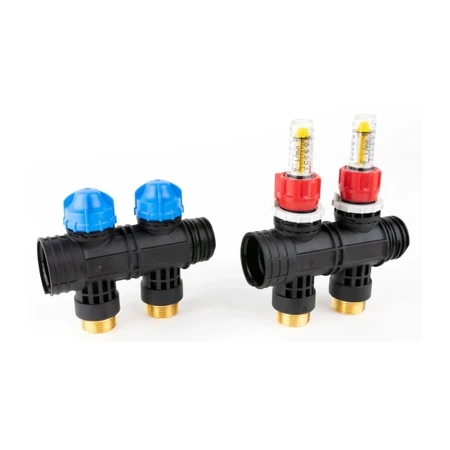 Rozšíření rozdělovače ProCalida EF1 K o 2 okruhy, průtokoměr 0,2÷1,6 l/min AFRISO 81252