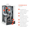 Viessmann Vitodens 100-W 25kW B1KF Z023182 dvoufunkční kondenzační plynový kotel