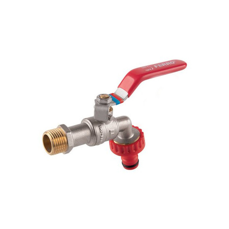 Kulový kohout s plastovou rychlospojkou 3/4" F-Comfort Ferro KCPN2