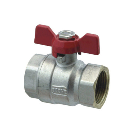 Kulový kohout PREMIUM 1" GW-GW s klapkou DN25 Goshe 0200.063