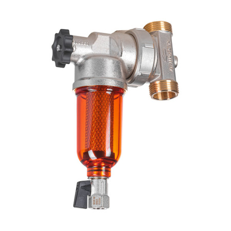 Magnetický separátor nečistot s rotační hlavou RS 1" ČERVENÁ 25bar Samee R485001007