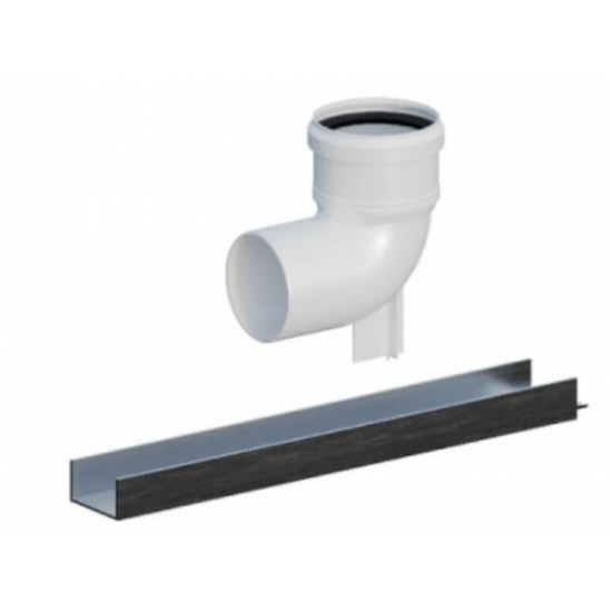 Koleno s podporou PP 87 stupňů Fi 80 Ricom 47080S