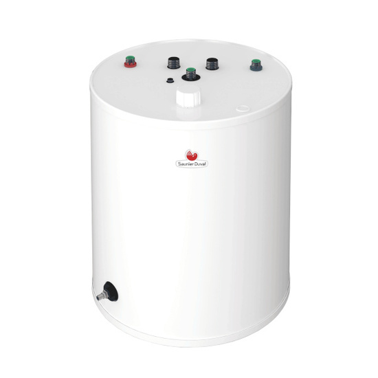 Balení plynu: kondenzační kotel Thelia Condens AS 25, teplotní čidlo zásobníku NTC, zásobník teplé vody FE 120/6 BM Saunier Duval 0010019696