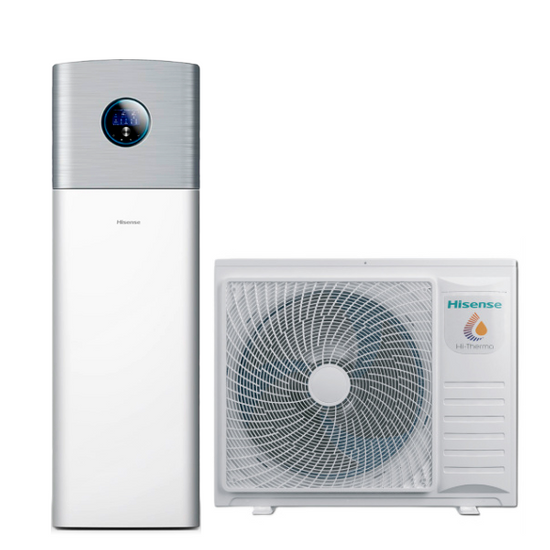 Hi-Therma 6 kW split tepelné čerpadlo Hisense AHW-060HCDS1 + AHM-060HCDSAA-23