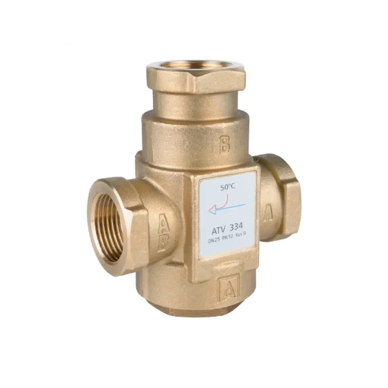 Teplotní ventil ATV 334 DN25 Rp1" kvs 9 50°C AFRISO 1633410