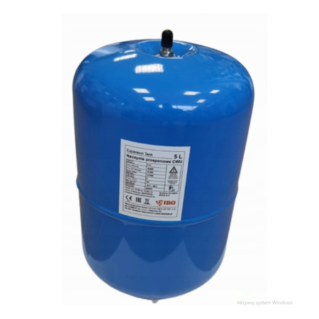 Expanzní nádrž na teplou užitkovou vodu ITÁLIE 5L IBO 003469