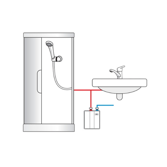 Elektrický průtokový ohřívač vody 5,0 kW Perfect 230 V Wijas PERFECT 5000C