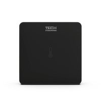 Drátové čidlo pokojové teploty Tech C-7p černé WG.03.0016