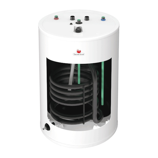 Balení plynu: kondenzační kotel Thelia Condens AS 25, čidlo teploty zásobníku NTC, zásobník teplé vody FE 150/6 BM Saunier Duval 0010019697