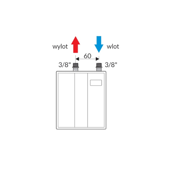 Průtokový ohřívač PERFECT 3500 3,5kW/230V Wijas PER35C