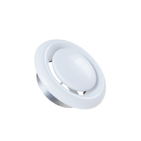 Difuzor DEC DVS 125 mm s montážním rámečkem, výfuk Pe-flex SR-E125