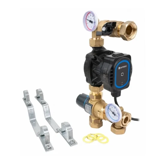 BTU 502 AP směšovací modul pro podlahové vytápění s ventilem ATM 761, čerpadlo AFRISO APH 160 9050220