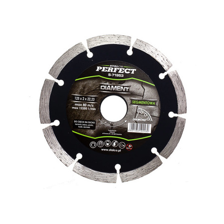 125mm segmentovaný diamantový kotouč STALCO Perfect S-71953