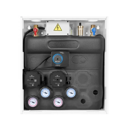 PrimoBox AZB 211 s hydraulickou spojkou, 2 okruhy s termostatickým ventilem ATM AFRISO 7621100