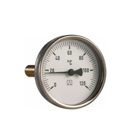 Bimetalový teploměr BiTh 80, 0÷120°C, L 40 mm, G1/2" AFRISO 63806