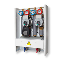 Čerpací systém Bormet V2 MS/B, oběhové čerpadlo WILO Yanos Para 25/60/130 + 1x 3-cestný ventil ESBE VRG 132 s pohonem ESBE ARA561 + přímý oběh