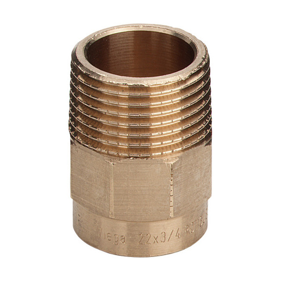 Bronzová vsuvka pro měděnou pájku GZ 35 mm x 1 1/4" Viega 102661