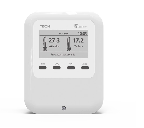 Pokojový ovladač WiFi OT s komunikací OpenTherm Tech WG.11.0563