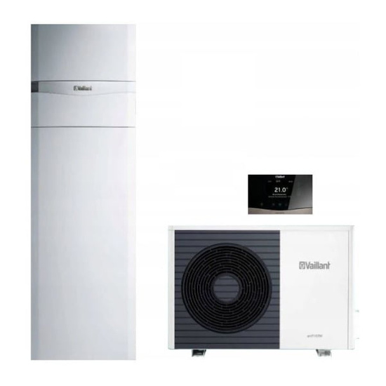 Vaillant aroTHERM VWL 125/5AS + paket splitového tepelného čerpadla VWL 128/5IS + regulátor VRC 720 0010044158