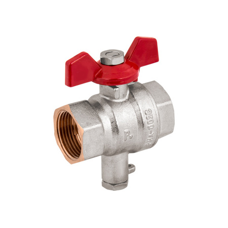 Kulový kulový kohout PHA-002C 1/2" PN30 s tlumivkou a koncovkou pro senzor Perfexim 00-002-0150-003