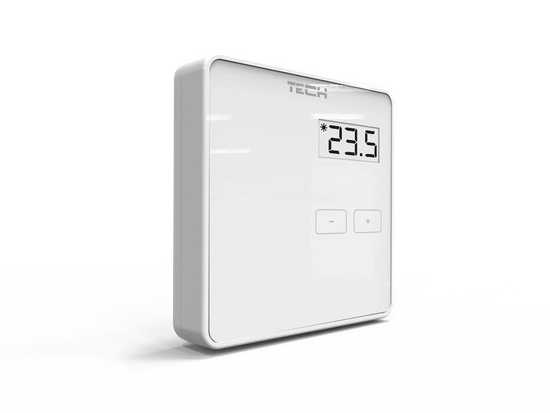 R-10b drátový pokojový regulátor pro pásku L-10, bílý Tech WG.11.0280