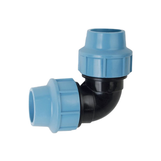 Kompresní koleno pro 20 mm PE trubky AGAflex 45152020