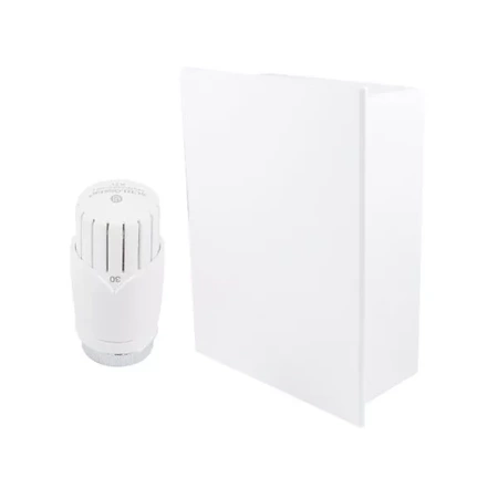 Kazetový omezovač teploty, přímý RTL, obdélníkový, 3/4" bílý Schlosser 603200045