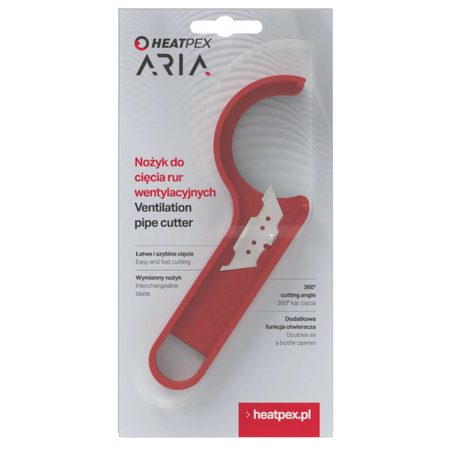 Řezačka ventilačních trubek ARIA CONNECT 75 mm HEATPEX 52011900100W