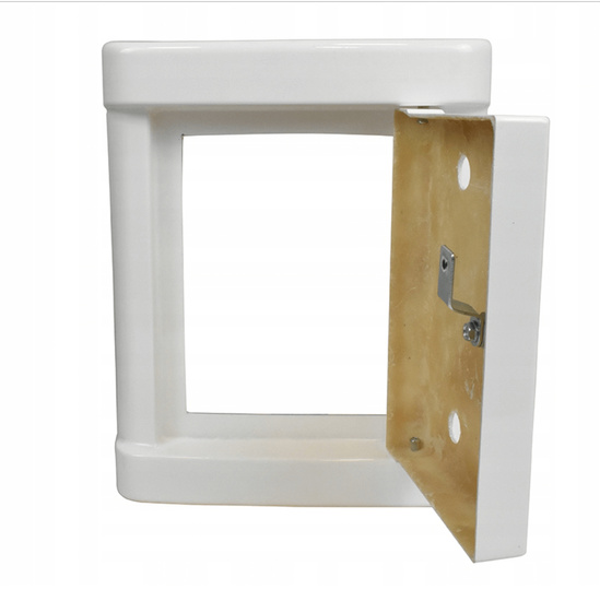 KEN G-023 plášť plynové přípojky na omítku, bílý