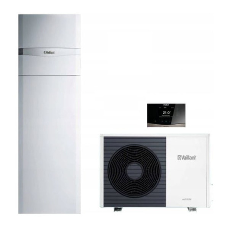 Vaillant aroTHERM VWL 55/5AS paket splitového tepelného čerpadla + VWL 58/5IS + regulátor VRC 720 + VP RW 45/2 B buffer 0010044257